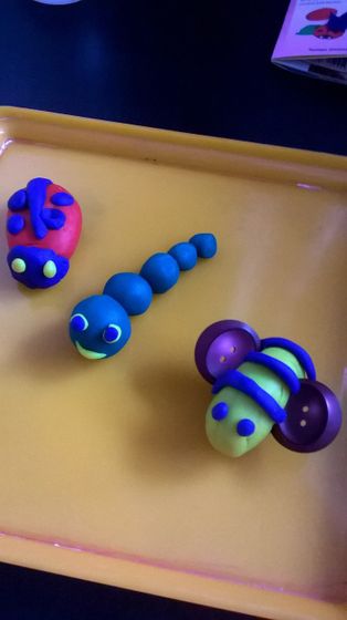 Игры с пластилином для самых маленьких