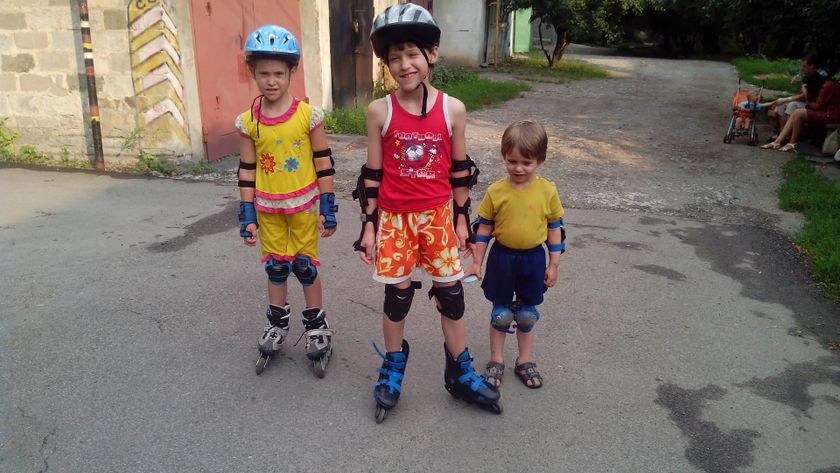 Фото. Мои дети, мои покупки.