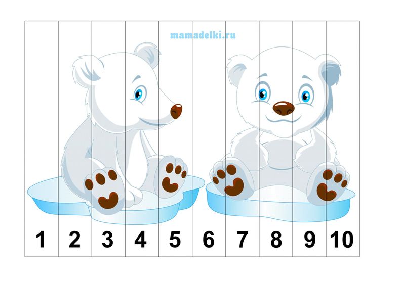 Новый год 2018. пост 6. Задания для адвент-календаря. Белый медведь