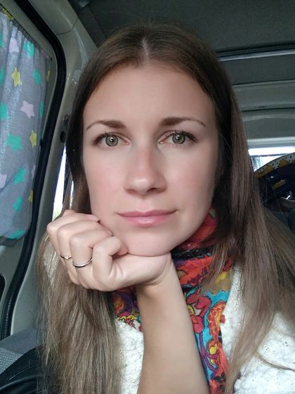 Когда была у косметолога,
