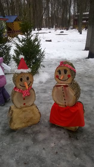 Вот такая нынче зима ⛄