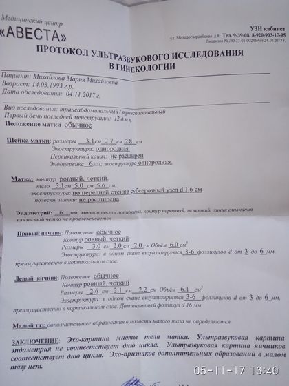 Девочки, с таким эндометрием