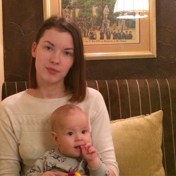 Полгода сыночку