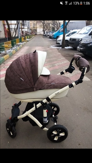 Продаю свою коляску 2в1! СПБ. BеBe MOBILE Toskana эко кожа