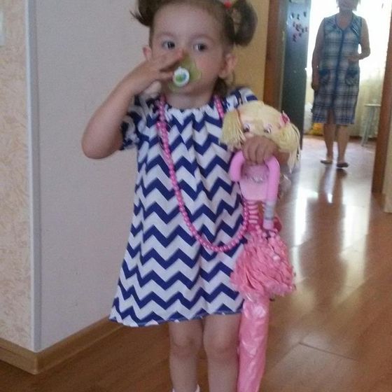 Учусь шить)