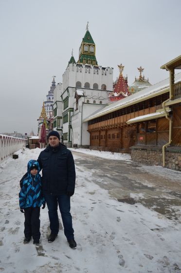 Кремль в Измайлово, 28.01.2018.