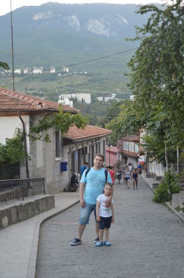 Отпуск в Крыму, июль 2017, часть 1. Начало.