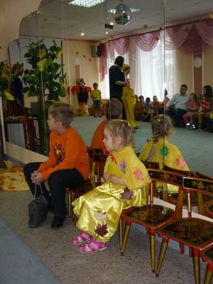 Первый праздник в новом саду