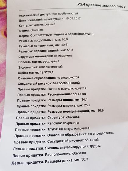 Ну что была я на узи )))) пишу какие новости))