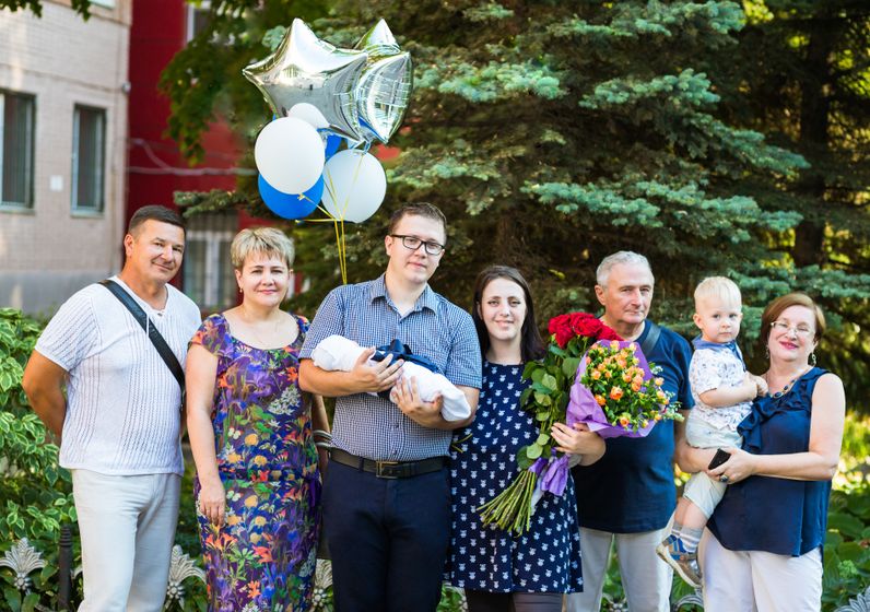 Даниил Игоревич пополнил состав семьи 01.08.2017г. Выписка 05.08.2017г. Много фото!