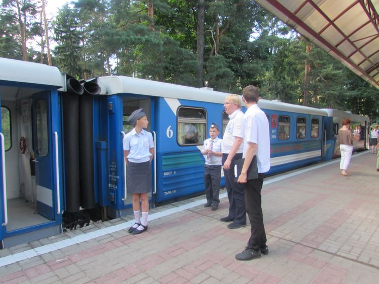 Московская детская железная дорога в Кратово