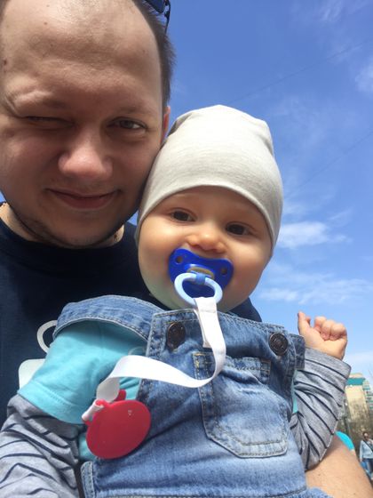 Запоздалый пост про Гришенькины 10 месяцев)