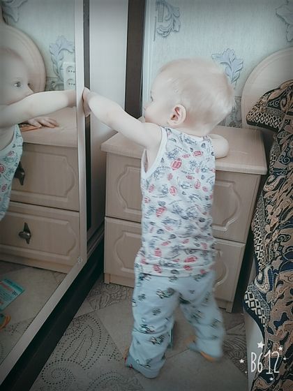 Сынульке 8 месяцев:)