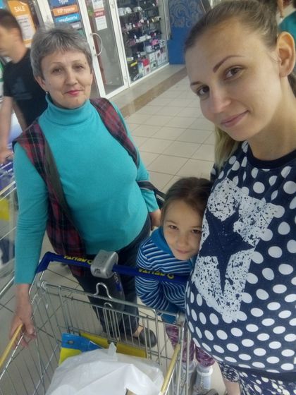 😊Наша поездка в Ленту сегодня вечером