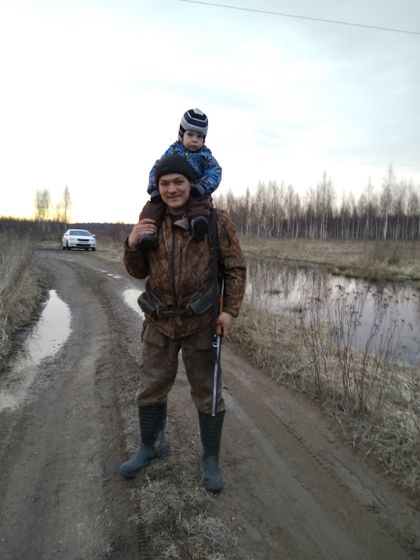 Кто где, а мы ждём роды на охоте))