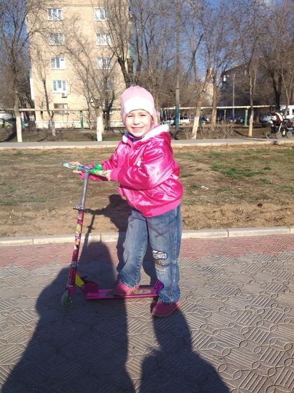 Дочке уже 5 лет.