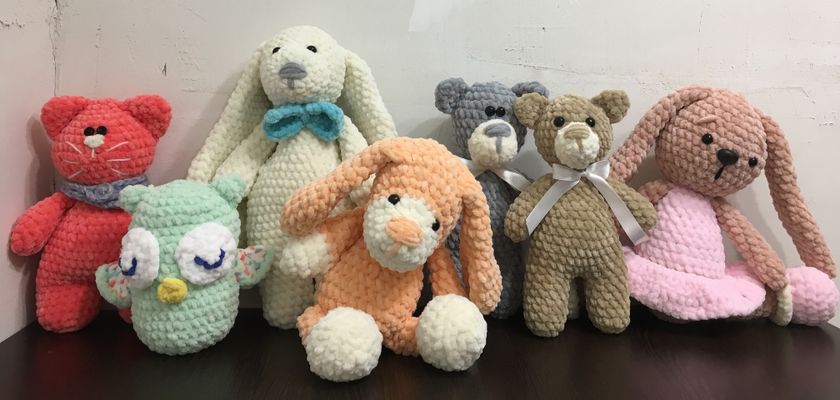 Вязаные игрушки