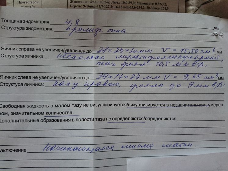 УЗИ и гормоны
