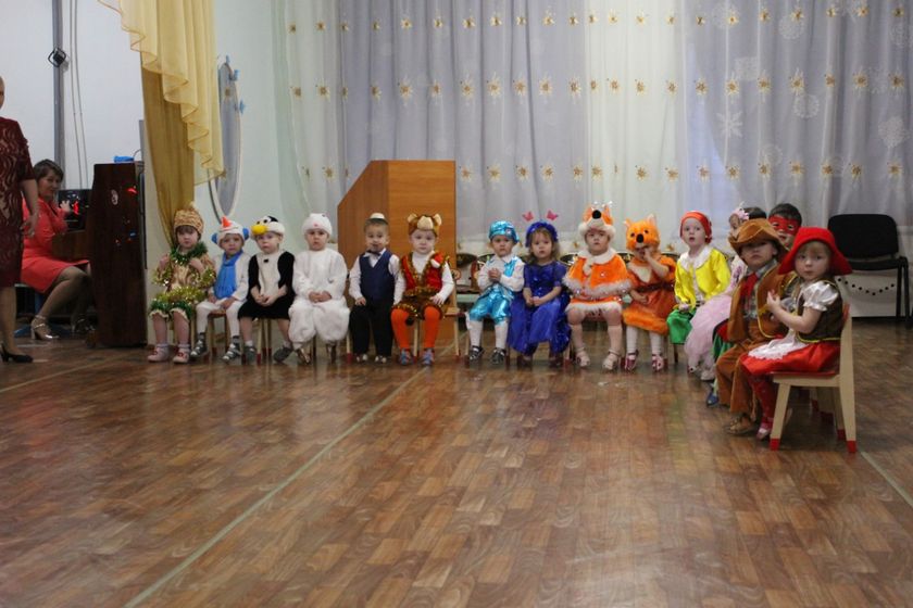 Наш первый утренник