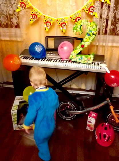 Сынульке 2 года, Машуньке 1 месяц) 🎈🎈🎈