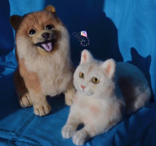 Игрушки из шерсти❤️