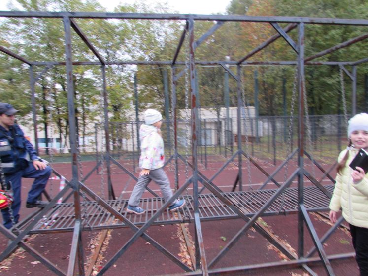 Экскурсия в учебный центр МЧС