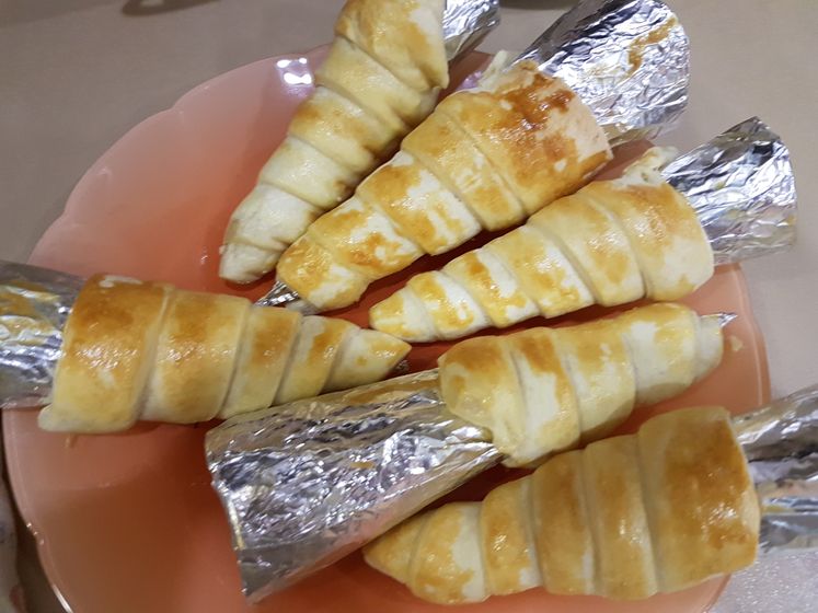 А у меня первая цель года уже выполнена)). Это трубочки)