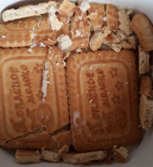 ТОРТ ИЗ ПЕЧЕНЬЯ С ЗАВАРНЫМ КРЕМОМ