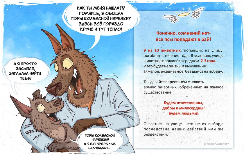 Про собаку ,которая жила на улице.(в картинках)Нравится ставьте смайлик в комментах.