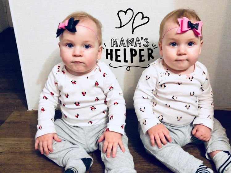 10 месяцев нашим девочкам! Господи, скоро годик ?❤️
