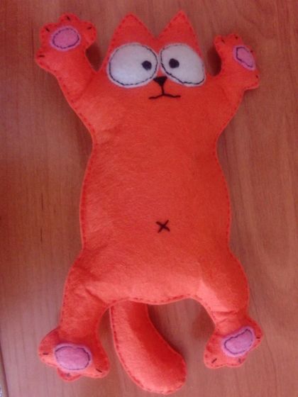 Кот Саймона в рыжем цвете)))