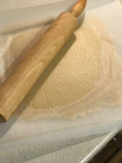 Песочные кольца с фундуком.