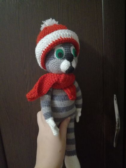 Зимний котик а ля
