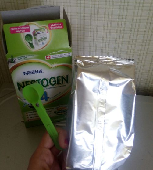 Отзыв о смеси Nestogen4