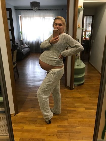 38 недель и приём в роддоме.