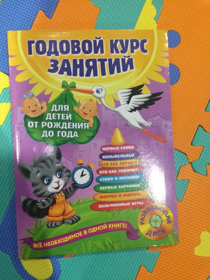 Годовой курс занятий для детей от рождения до года!