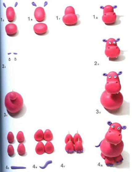 Лепка из пластилина