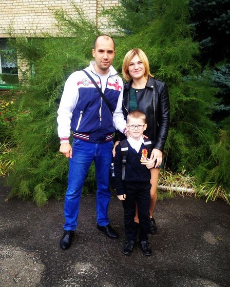 Наш первоклашка 😊