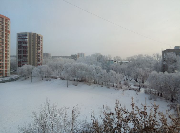 Холодно,но красота)