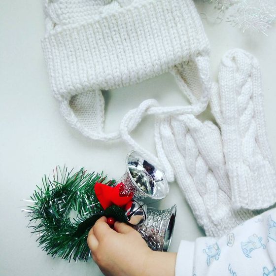 Вяжу в дикрете , для малышей и мам .