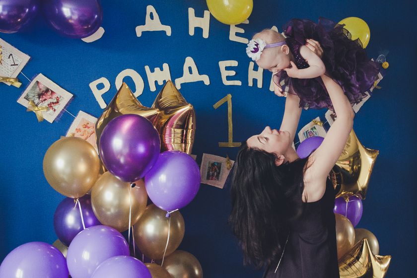 Фотосъёмка годика маленькой Дашеньки!
