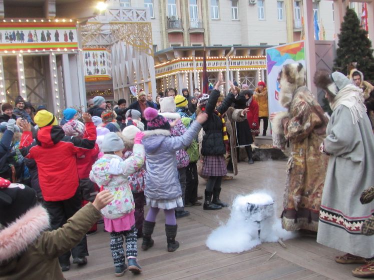 Фестиваль ко Дню народного единства. Тверская пл.