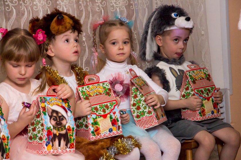 Утренник в детском саду.