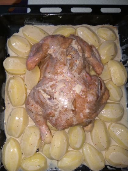 Моя курочка)) ? отчёт о приготовлении)