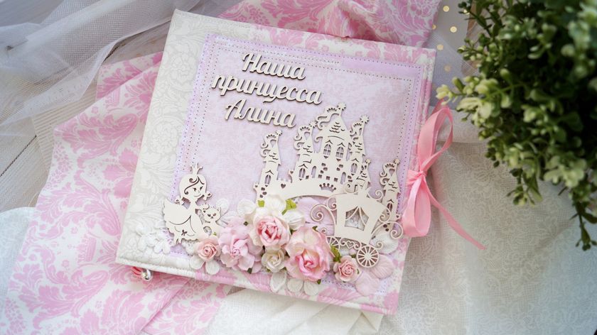 Альбом 2 в 1 для принцессы Алины