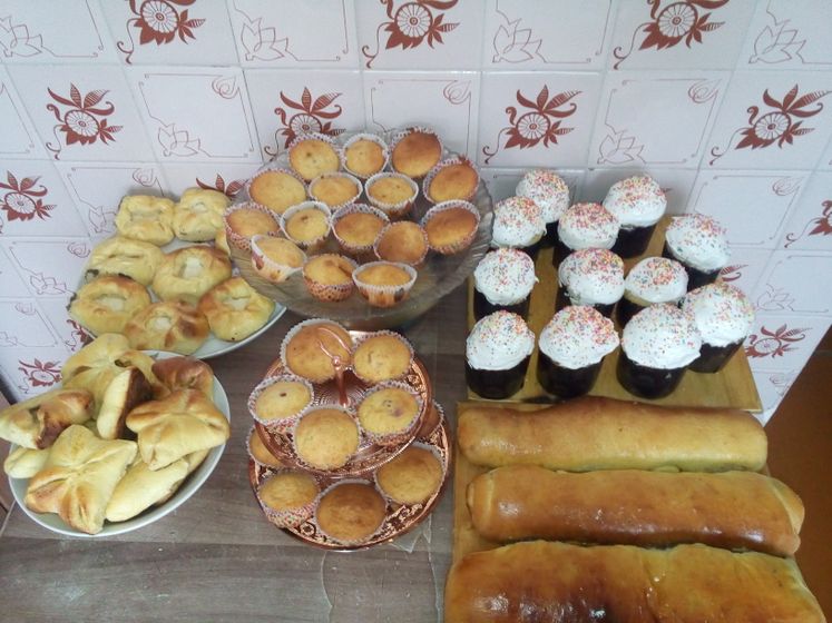 Подготовка к пасхе.)))?