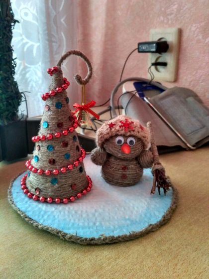 Доделали поделку :) НГ