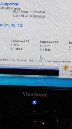 Девочки , пришёл анализ