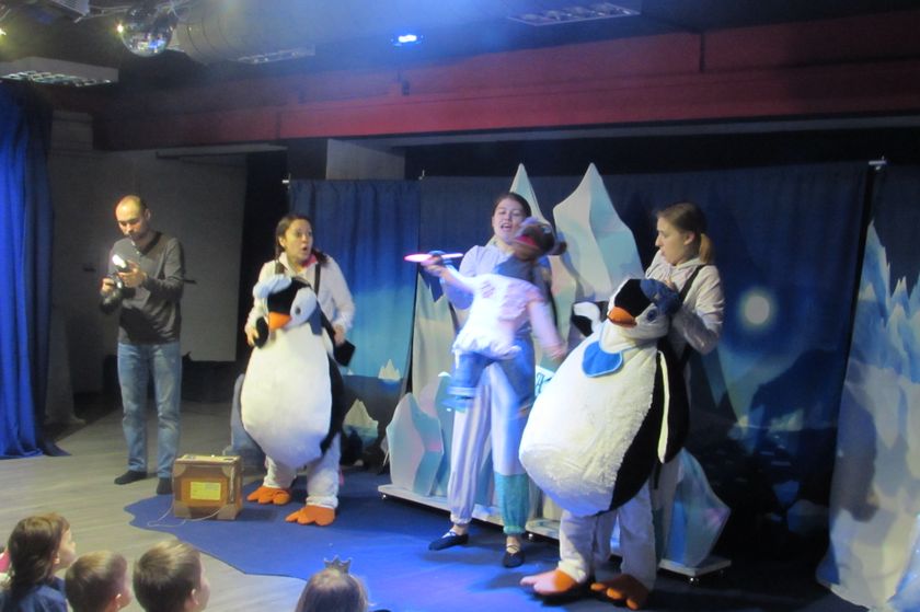 "Антарктида Show&Snow" в Беби-театре