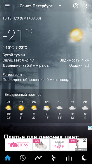 Весна, однако...